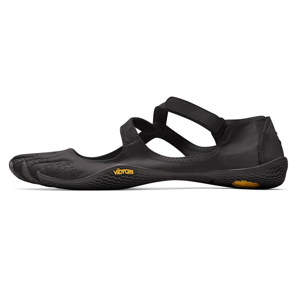 Vibram Five Fingers Womens Running Shoes - Black - V-Soul - 15390-LPWM